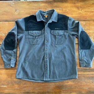 Eddie Bauer Reinforced Flannel: Men’s XL